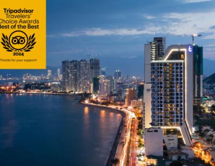 Boton Blue Hotel & Spa receives the "BEST OF THE BEST" award from Travellers’ Choice 2024