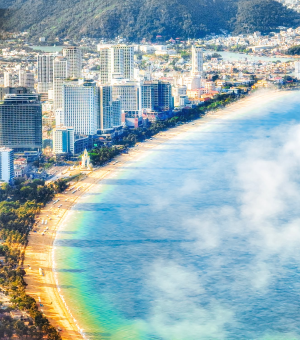 Nha Trang has been voted among the top beautiful beaches in Vietnam