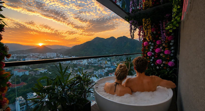 BOTON SIGNATURE - ROMANTIC WITH BALCONY BATHTUB