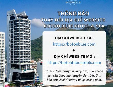 OFFICIAL ANNOUNCEMENT FROM BOTON BLUE HOTEL & SPA