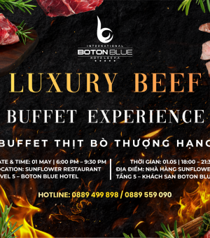 🍾 ĐÊM TIỆC BUFFET THỊT BÒ THƯỢNG HẠNG – TRẢI NGHIỆM KHÔNG THỂ BỎ LỠ DỊP LỄ 30/4 - 1/5