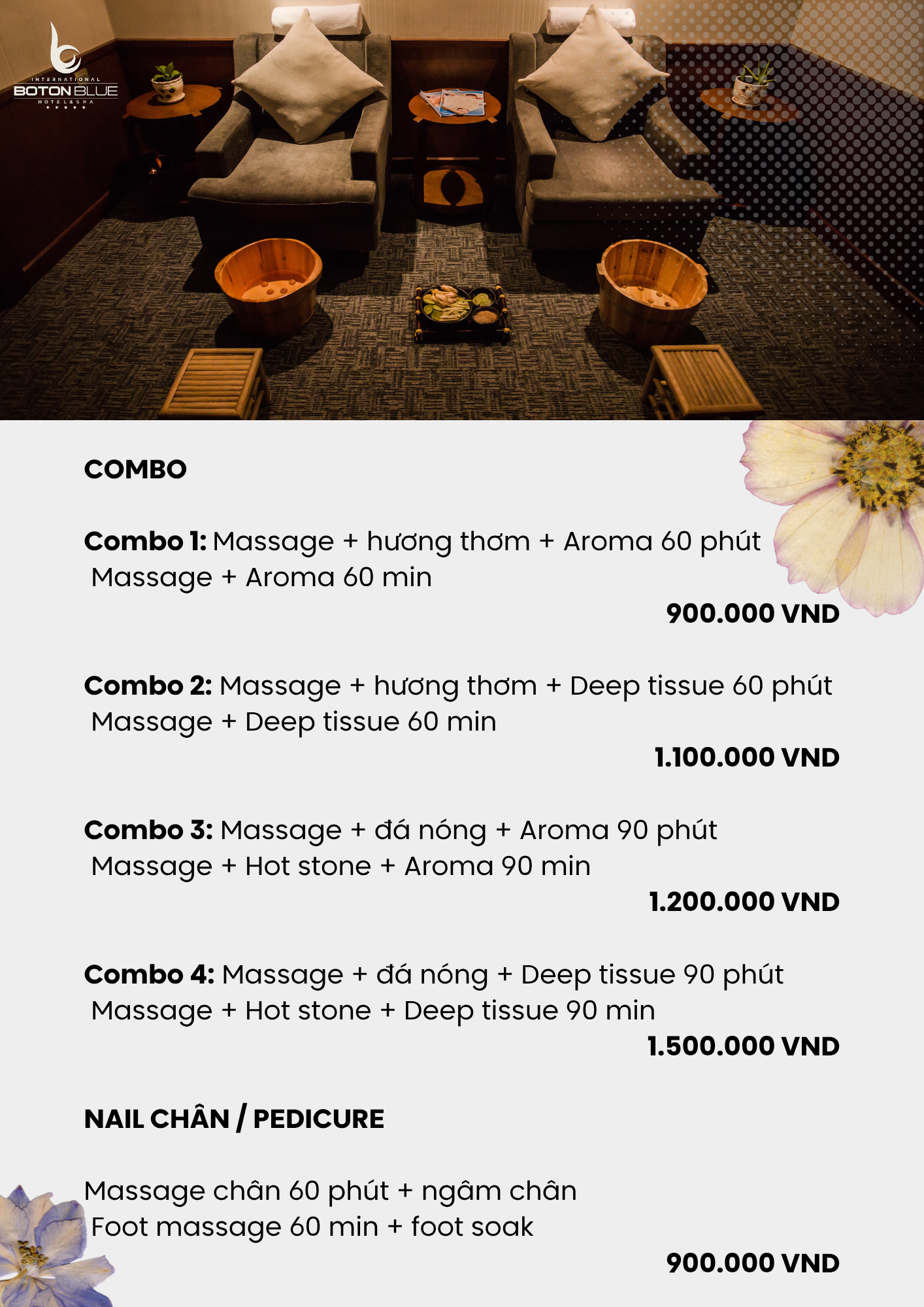 Aroma Massage 90 Minutes – Premium Relaxation at Hotel Spa