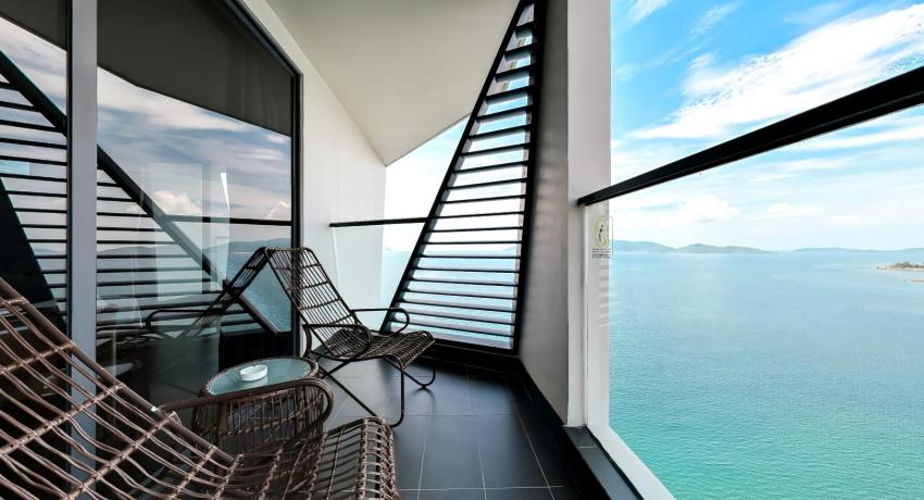 Pacific Double Zimmer mit Blick auf den Cô Tiên Berg und die Nha Trang Bucht